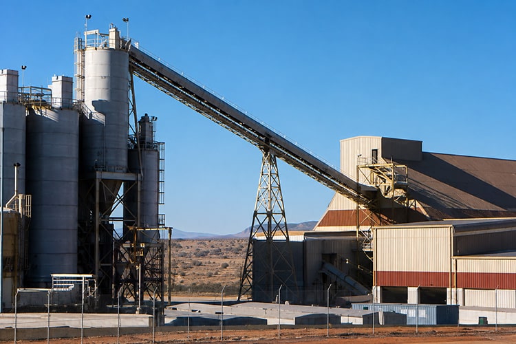 Wallboard manufacturing gypsum handling - BW Sinclair